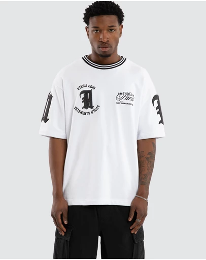 Americain - Shield Loopback Oversized Tee