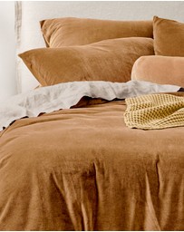 Aura Home - Luxury Velvet Quilt Cover