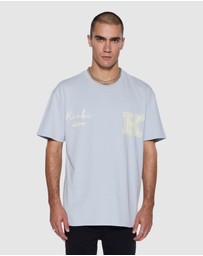 Ksubi - Salud Biggie SS Tee Blue Mist