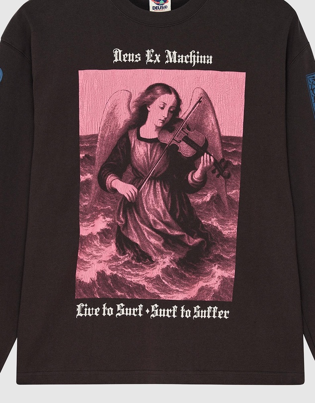 Deus Ex Machina - Swell Maps Oversized LS Tee