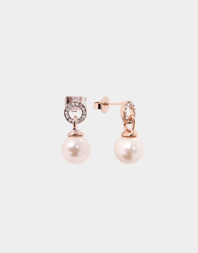Forcast - Yvonne Rose Gold Plated Earrings