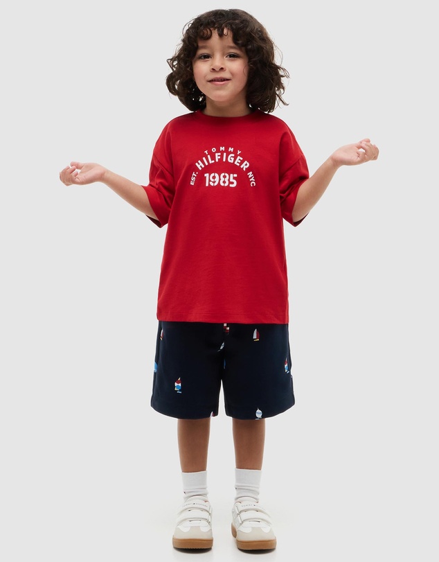 Tommy Hilfiger - Short And Tee Set - Kids-Teens