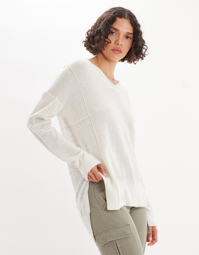 Amelius - Davina Contrast Knit Top