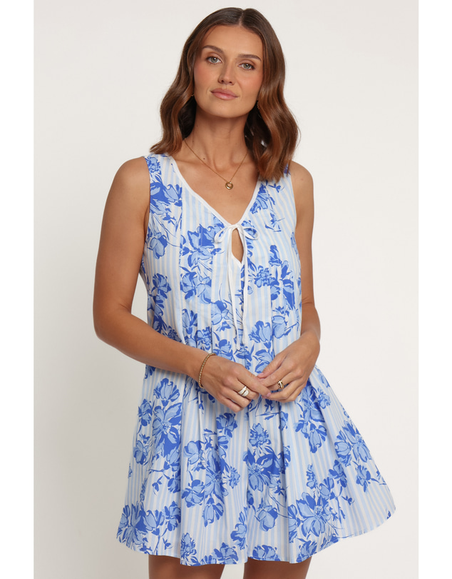 Petal & Pup - Dayton Playsuit - Blue Paisley