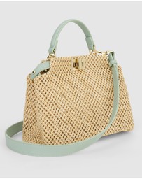 Review - Serena Raffia Bag