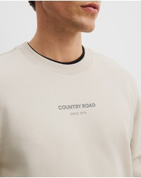 Country Road - Australian Cotton Modern Logo Sweat
