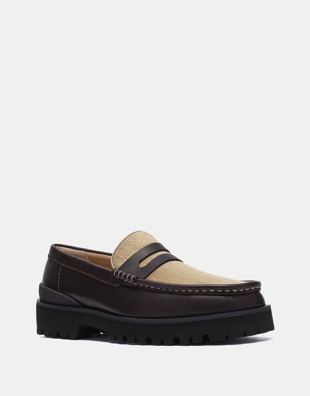 Clarks - Yukoner Penny (M) Brown Combi
