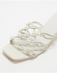 AERE - Knotted Leather Heels