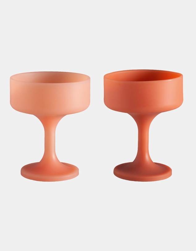 porter green - mecc | silicone unbreakable cocktail glasses