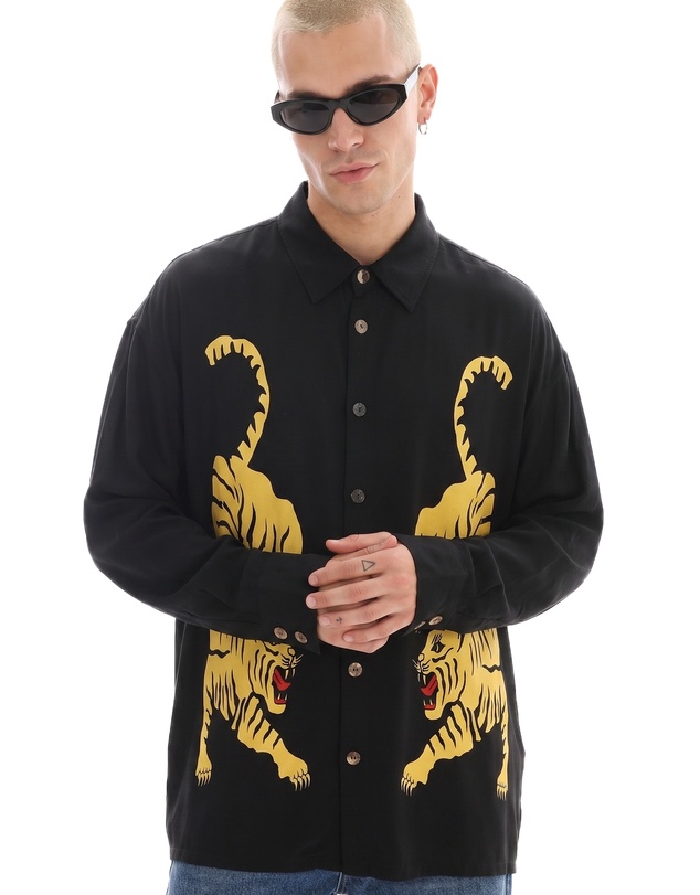 THE TALES - Crouching Tiger Long sleeve Shirt