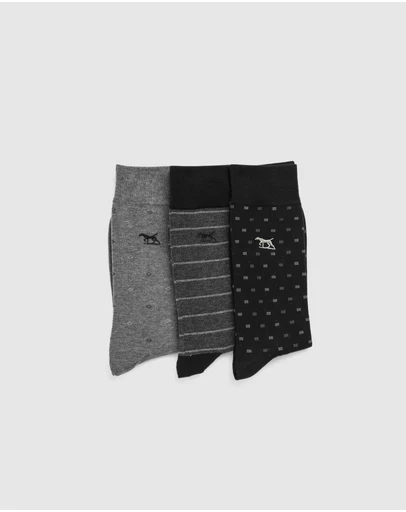 Rodd & Gunn - Seacliff Multi Sock 3 Pack