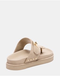 Steve Madden - Thona Sand Suede Sandals