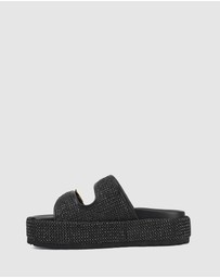 Siren - Aphrodite Woven Flatforms