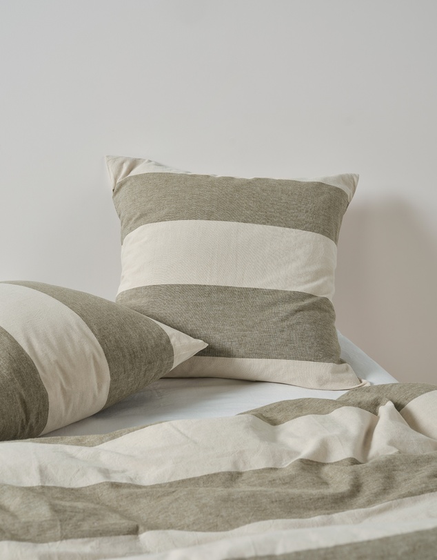 Linen House - Vintage Wide Stripe European Pillowcase