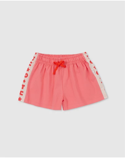 Olive & The Captain - O+TC Everyday Wide Short- Coral