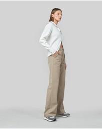 DRICOPER DENIM - Clara Ivory Rib Knit Top
