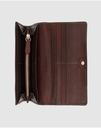 Florence - Carmen Brown Leather Wallet