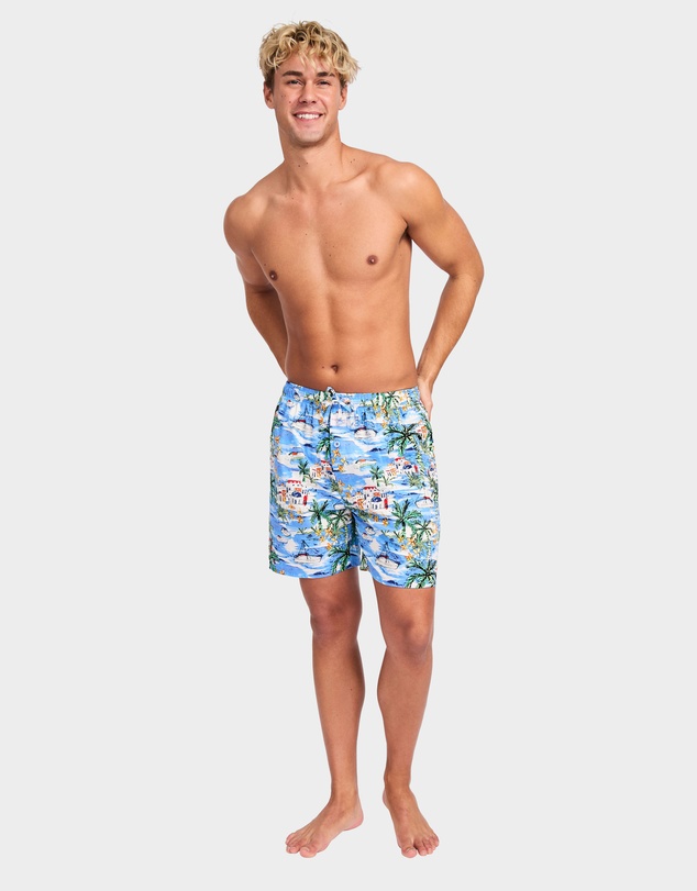 Mitch Dowd - Mitchdowd Italian Riviera Bamboo Sleep Shorts