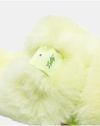 Vodka Cruiser - Fluffy Lime OpenToe Slippers