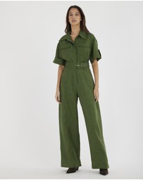 Amelius - Lauren Linen Jumpsuit