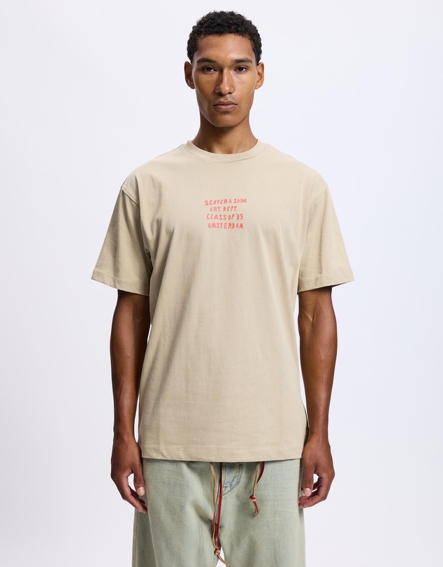 Scotch & Soda - Relaxed-Fit Artwork T-Shirt