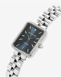 Michael Hill - Women's 0.20 Carat TW Diamond Bezel Watch in Stainless Steel
