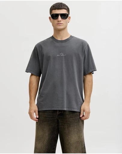 Jack & Jones - Dust Washed Back SS Crew Neck Tee