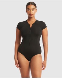 Sea Level Australia - Essentials Short Sleeve Multifit One Piece