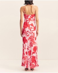 Shona Joy - Aleyna Plunged Maxi Dress