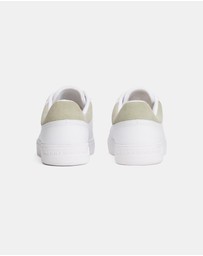 Tommy Hilfiger - Leather Cupsole Sneakers - Women's