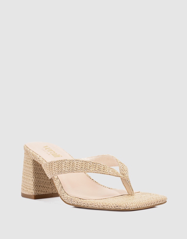 Verali - Stoked Block Heel Thongs