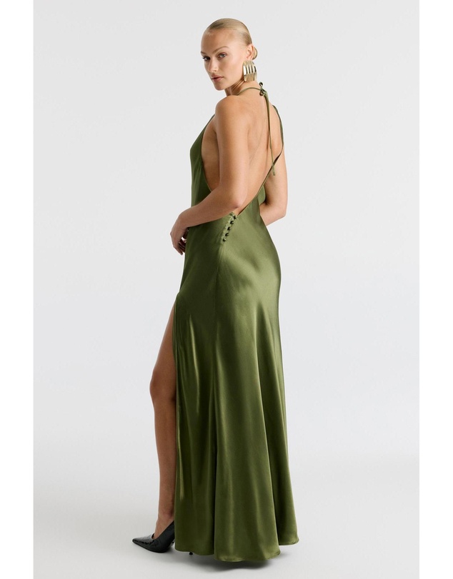 Bardot - Anastasia Satin Maxi Dress