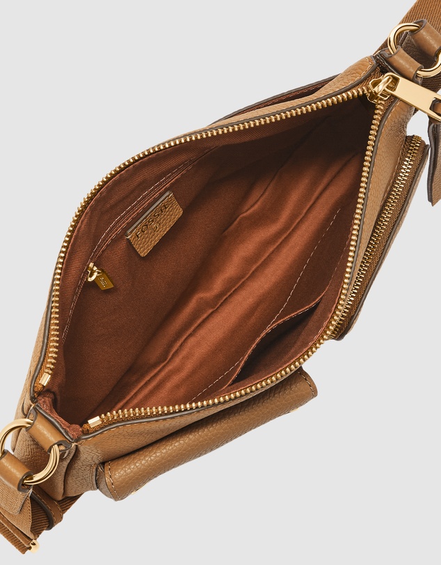 Fossil - Maysen Brown Crossbody Bag