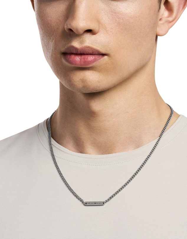 Emporio Armani - Stainless Steel ID Necklace