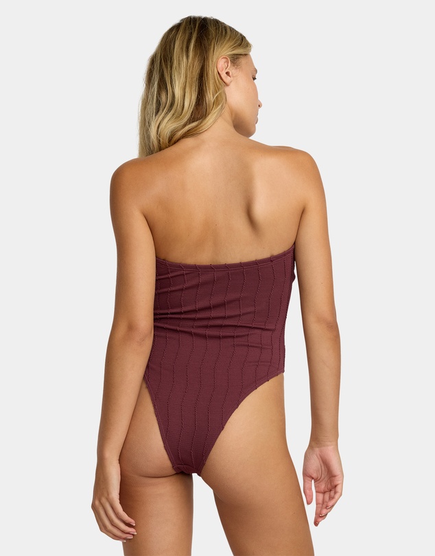 RVCA - Womens Chevy Grooves One Piece Swimsuit