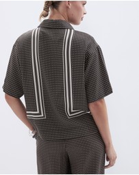 UNISON - Border Stripe Resort Shirt