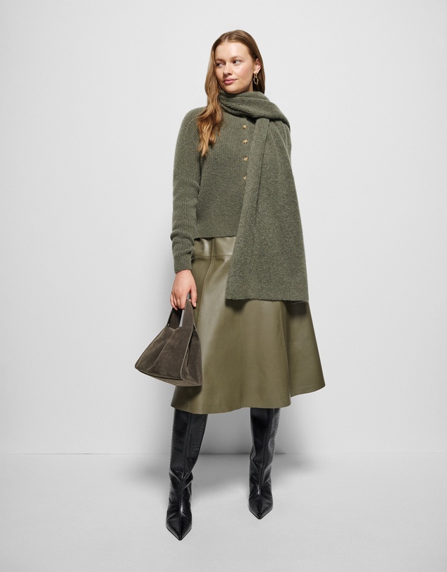 Commonry - Saskia Leather Skirt