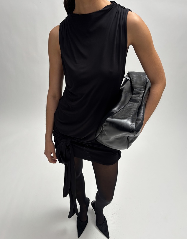Minima Esenciales - Kyler Draped Mini Dress