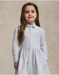 Polo Ralph Lauren - Striped Cotton Oxford Shirtdress (2YRS-6.5YRS)
