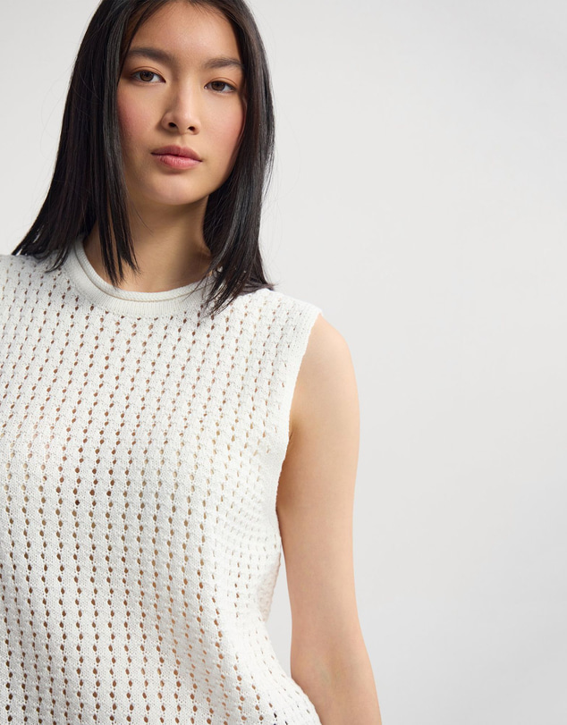 Oxford - Lily Knitted Fringe Tank
