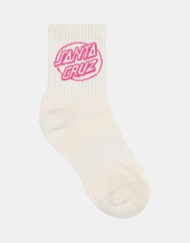 Santa Cruz - Oval Dot Mid Sock 4 Pack - Teens