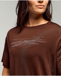 Kathmandu - 100% Merino Graphic T-Shirt
