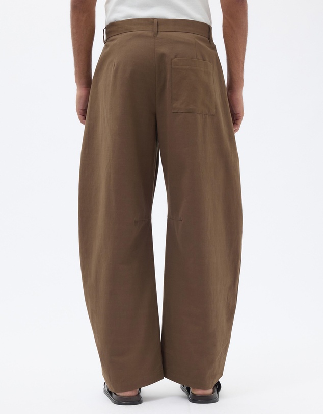 AERE - Pleated Barrel Trousers