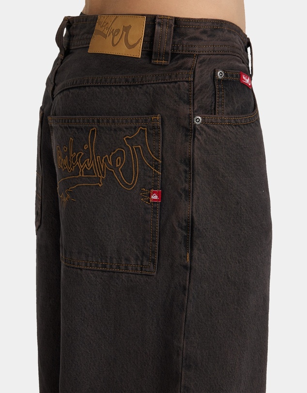 Quiksilver - Mens YG Baggy Denim Pants