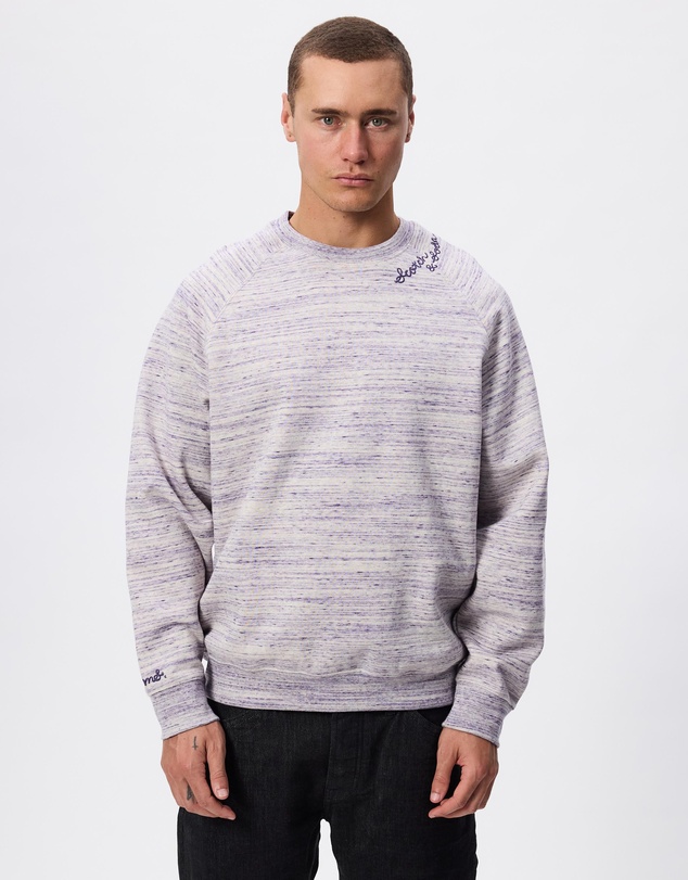 Scotch & Soda - Space Yarn Embroidered Loose-Fit Sweatshirt