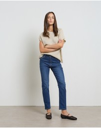DRICOPER DENIM - Della Astro Slim Straight Leg Jeans