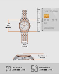 Michael Kors - Lexington Two Tone Analogue Watch