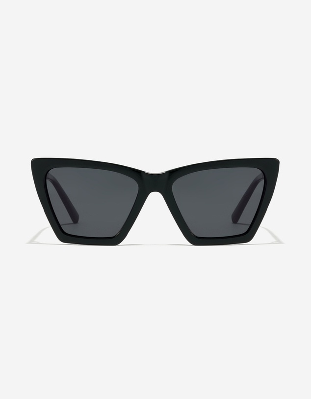 Hawkers Co - Polarized Black Dark Flush Sunglasses for Men and Women UV400