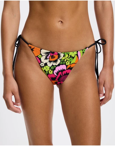 Rip Curl - Rip Curl X Farm Rio Blooming Revo Tie Side Skimpy