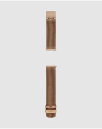 Fossil - Rose Gold-Tone Strap Bar - Ladies